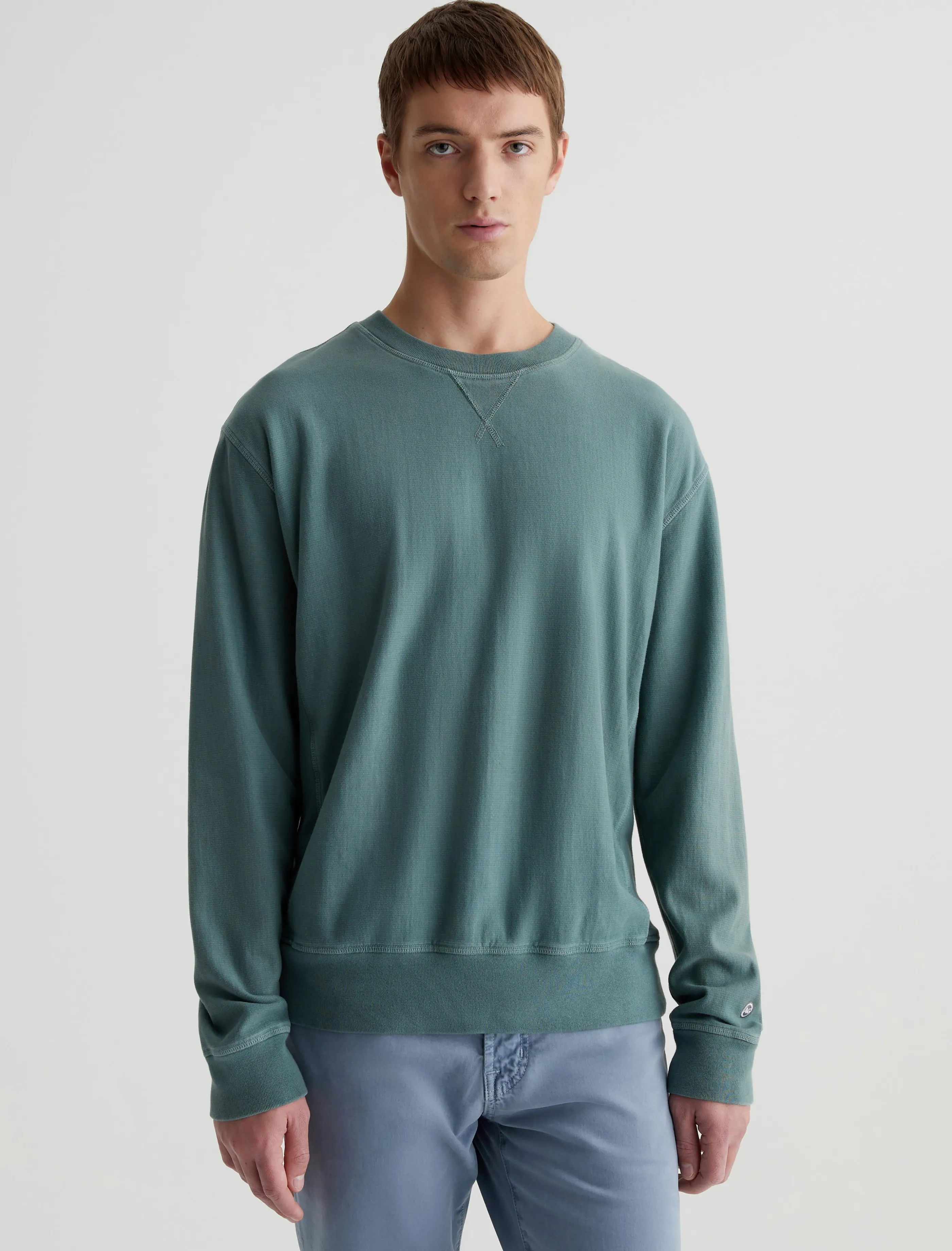 AG Jeans Arc Panelled Sweatshirt Sulfur Thorn Field Best