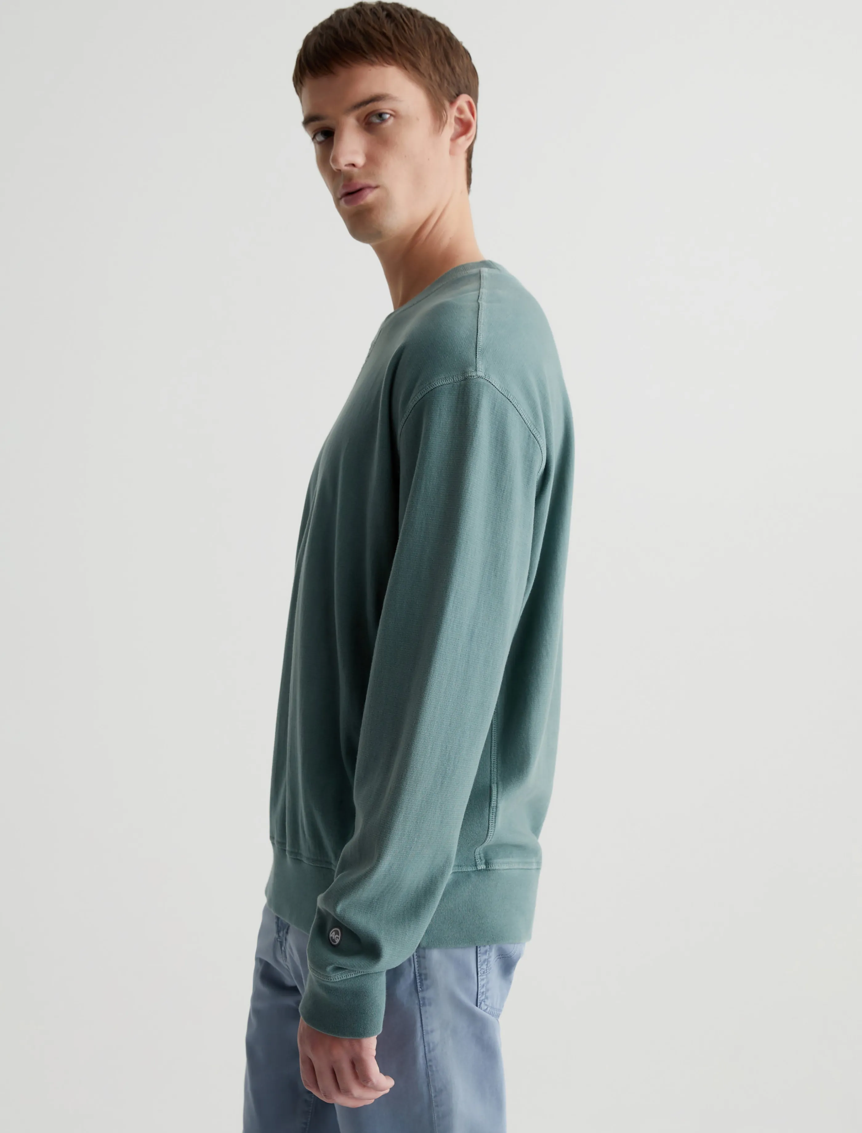 AG Jeans Arc Panelled Sweatshirt Sulfur Thorn Field Best