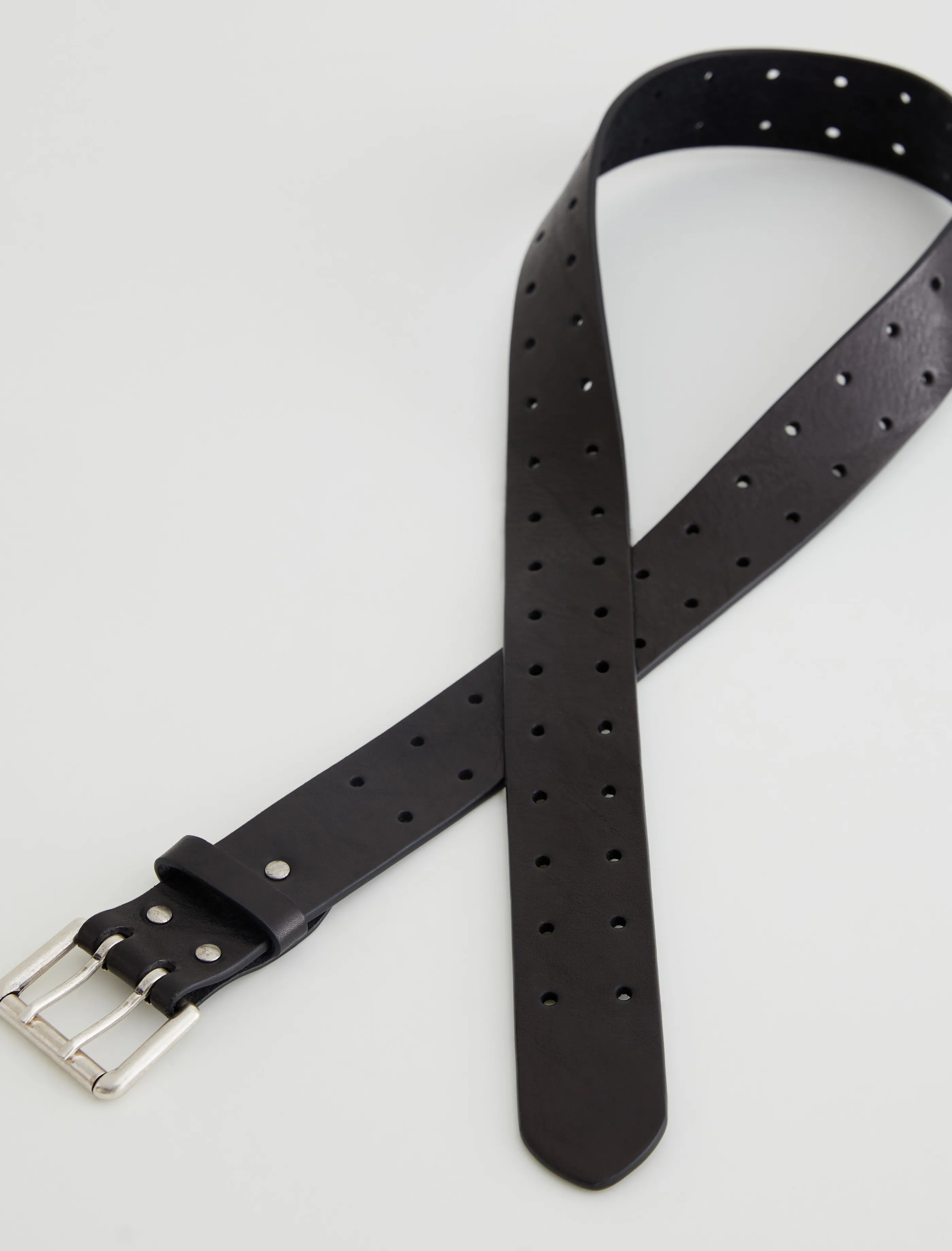 AG Jeans Bardon Belt Black/Nickel Cheap