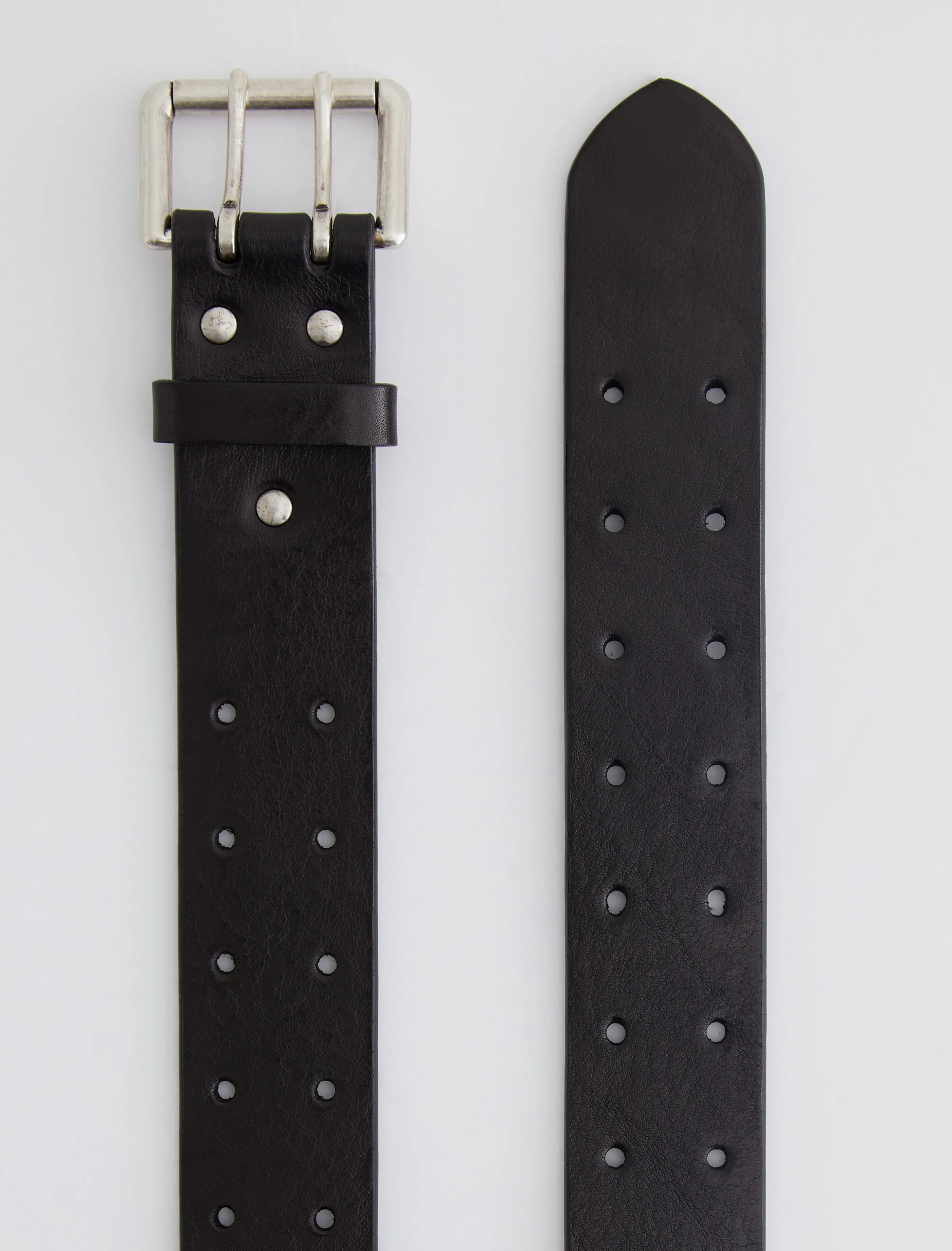 AG Jeans Bardon Belt Black/Nickel Cheap