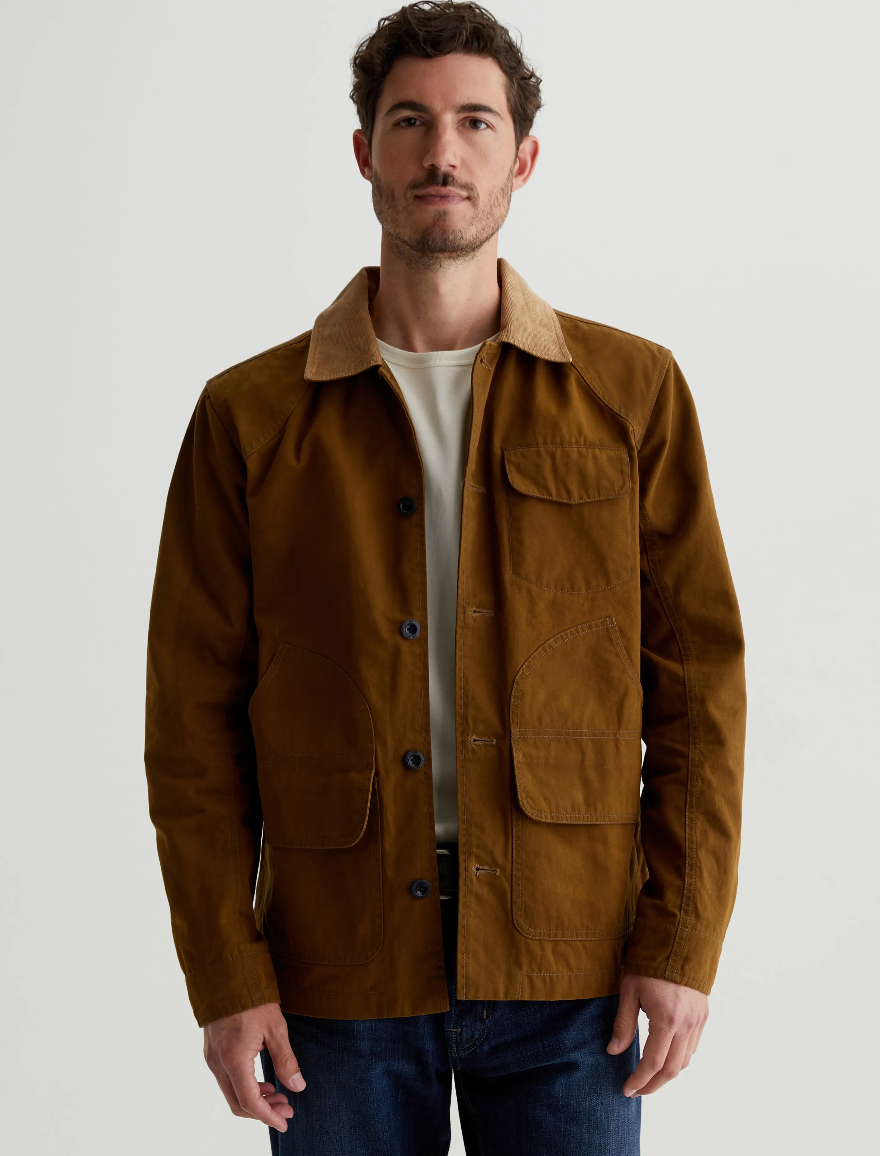 AG Jeans Camden Jacket Worn Olive Online