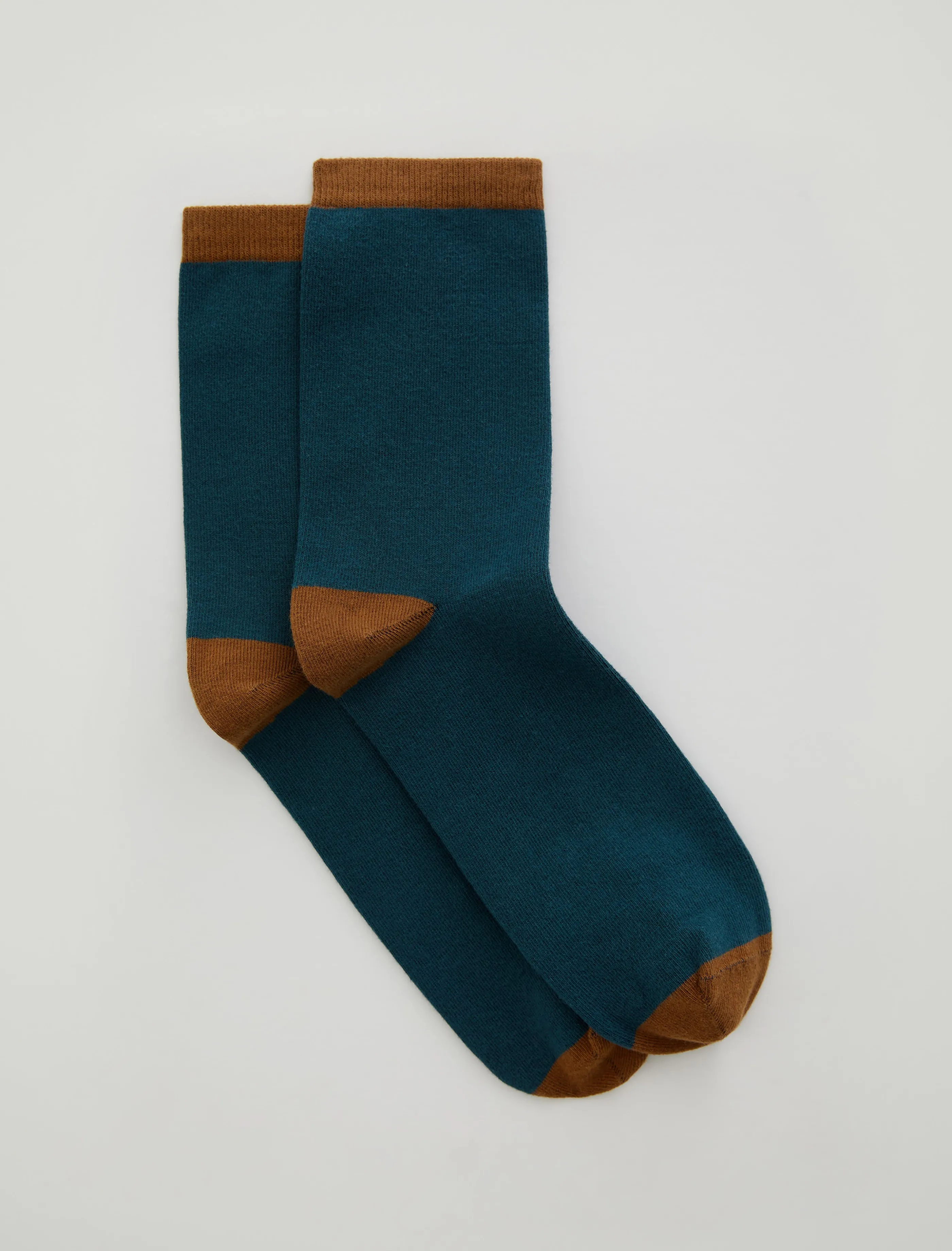 AG Jeans Crew Sock Block Gold Green Multi Sale