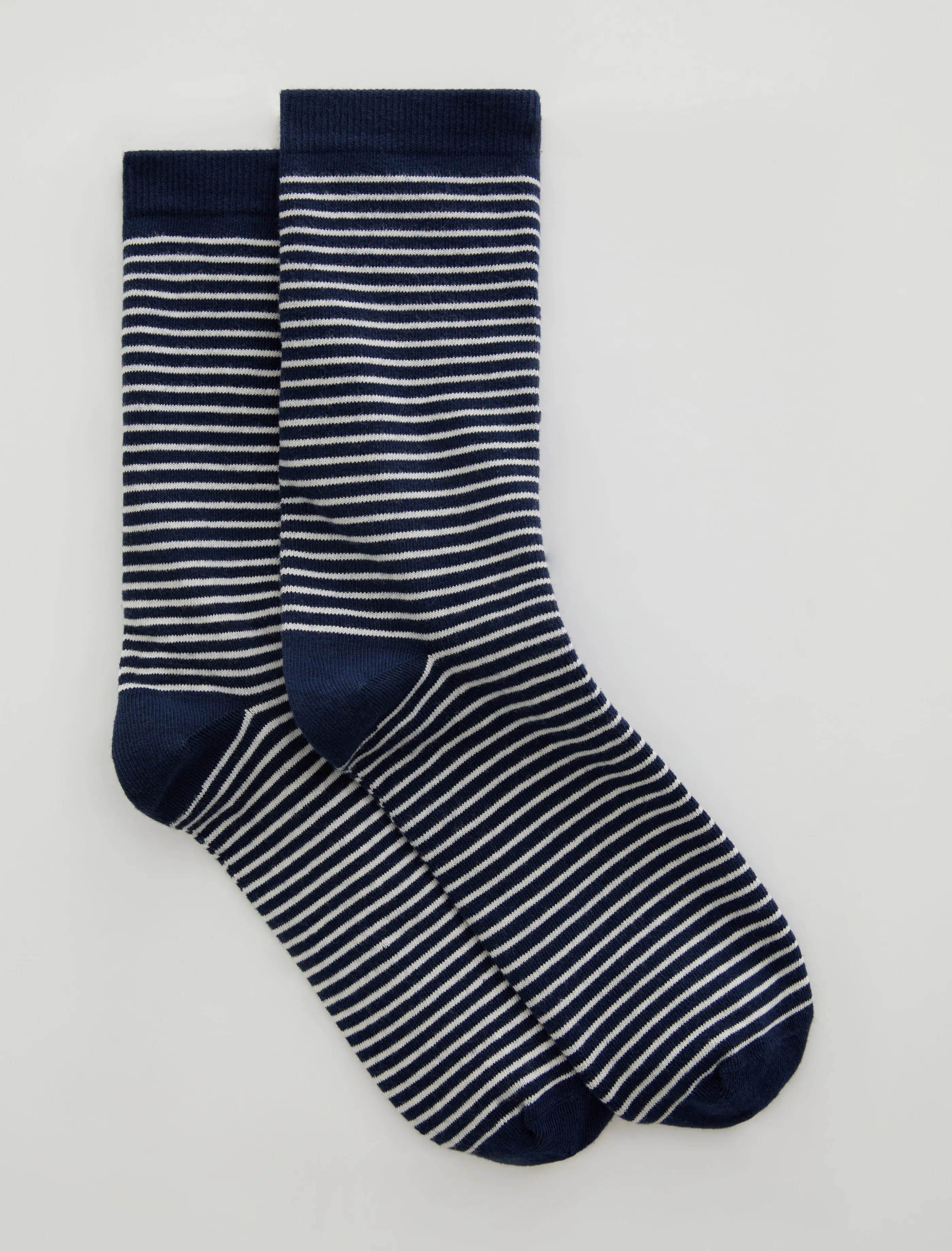 AG Jeans Crew Sock 1 Stripe Blue Green Multi Fashion