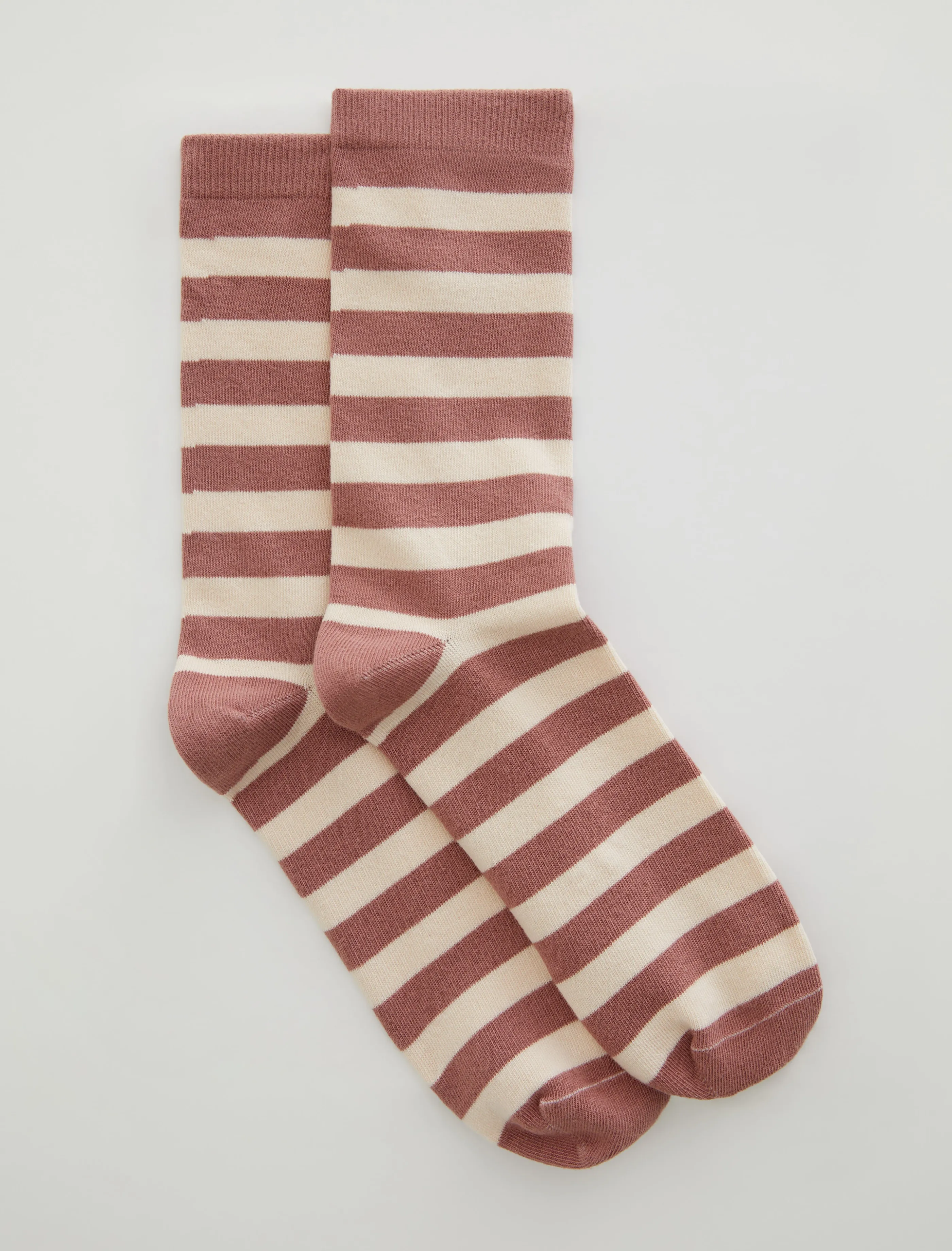 AG Jeans Crew Sock 9 Stripe Industrial Mauve Multi Best Sale