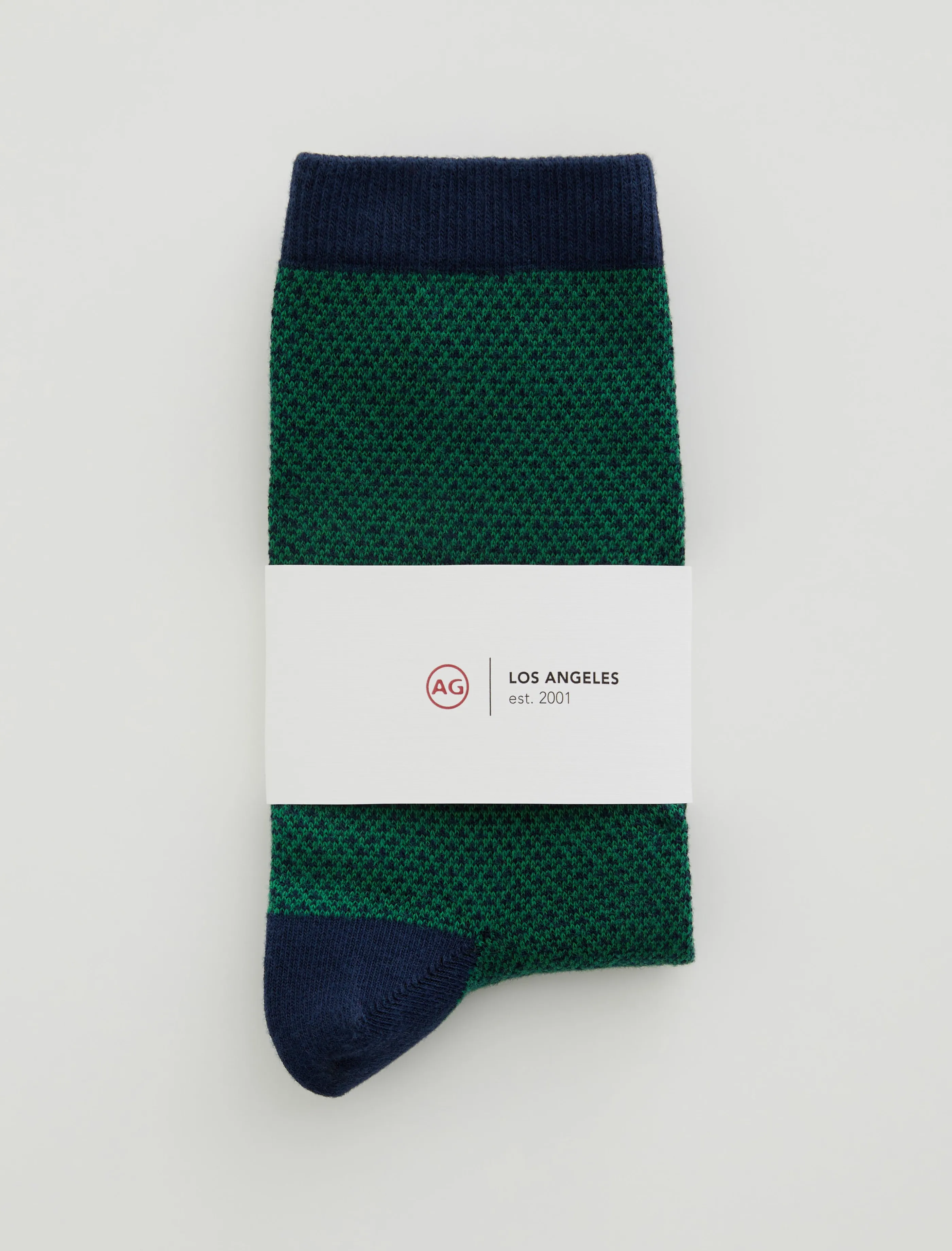 AG Jeans Crew Sock Check Irish Green Multi Best Sale