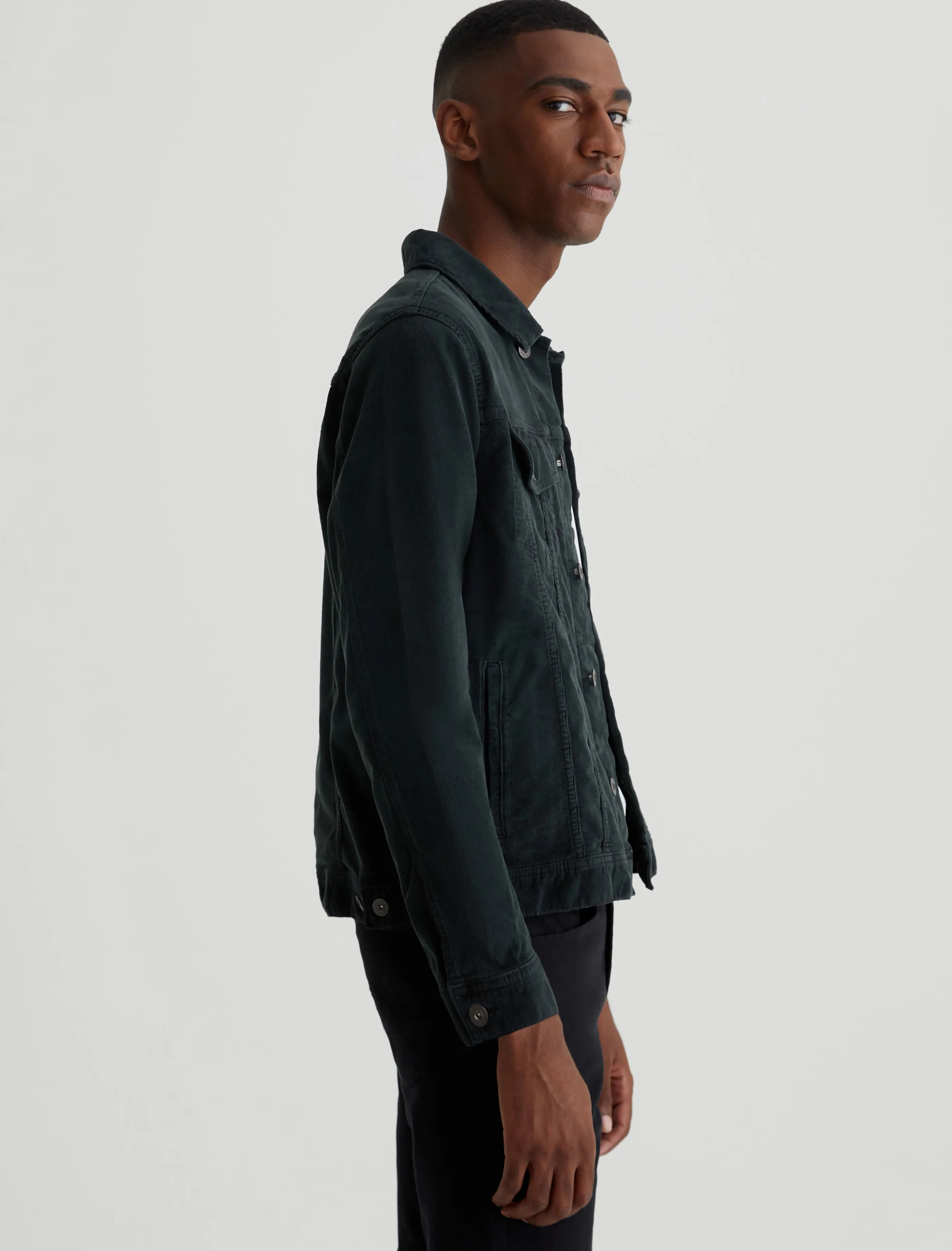 AG Jeans Dart Corduroy Jacket Sulfur Gunpowder Online