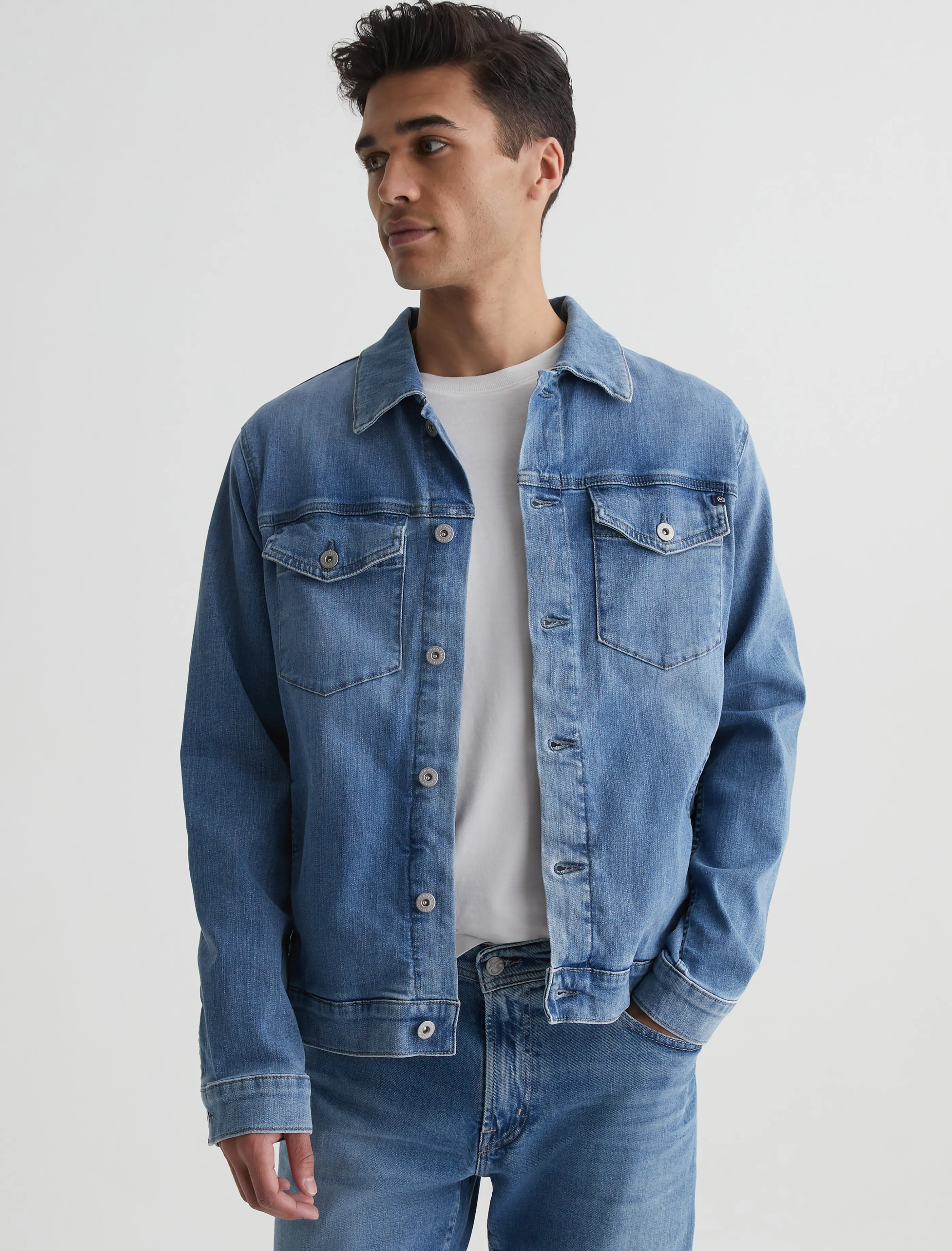 AG Jeans Dart Jacket Records Cheap