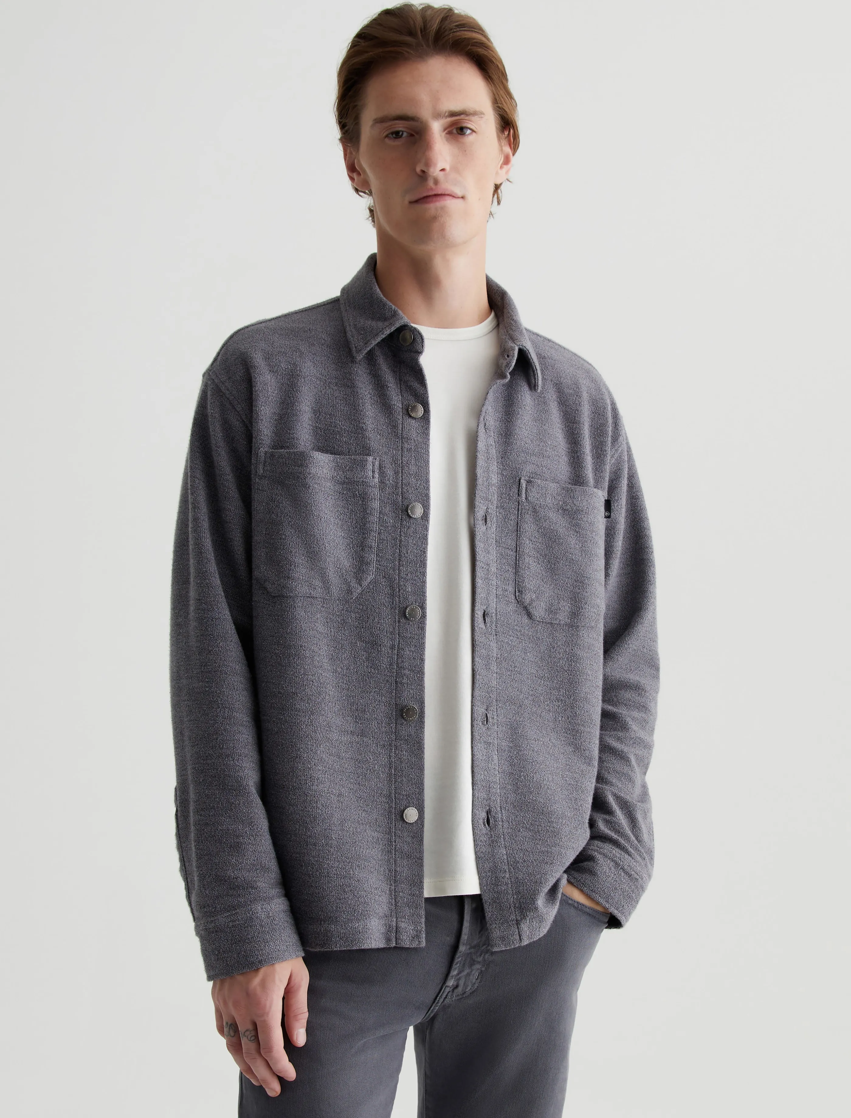 AG Jeans Elias Shirt Jacket Phantom Store