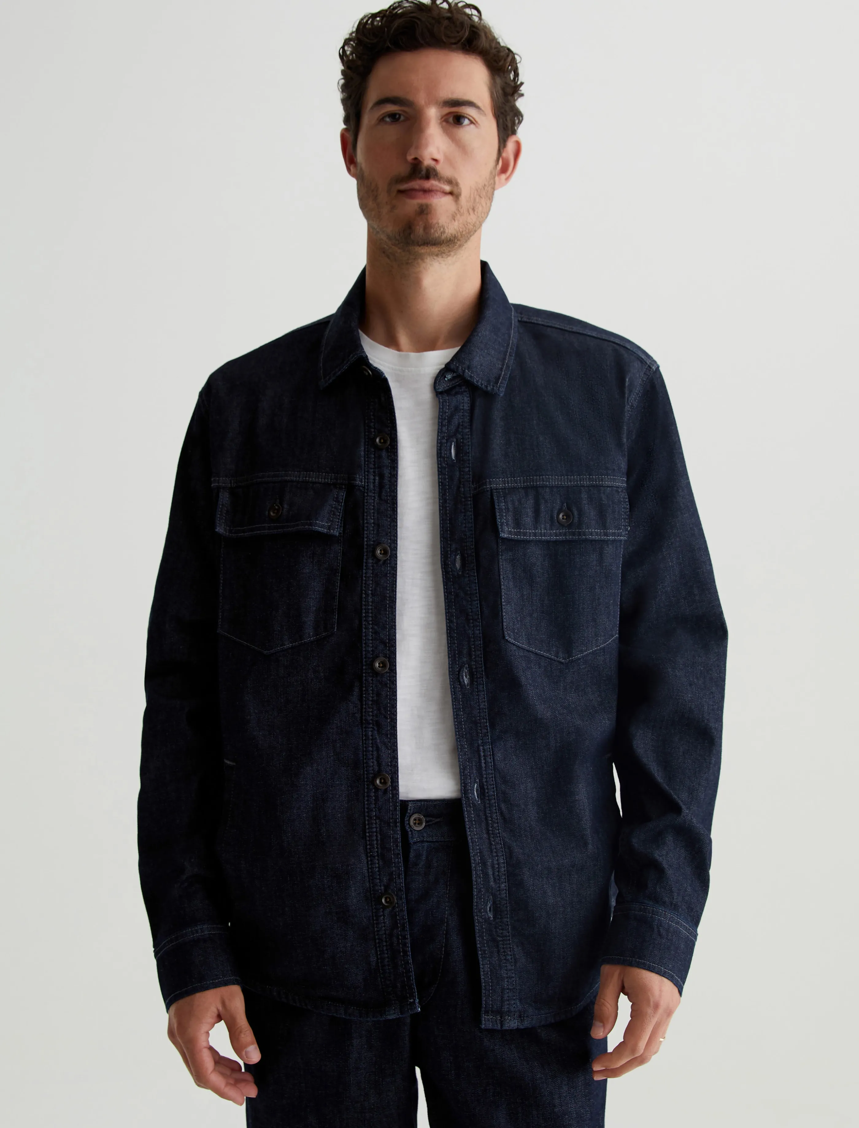 AG Jeans Elias Shirt Jacket Gleam Best