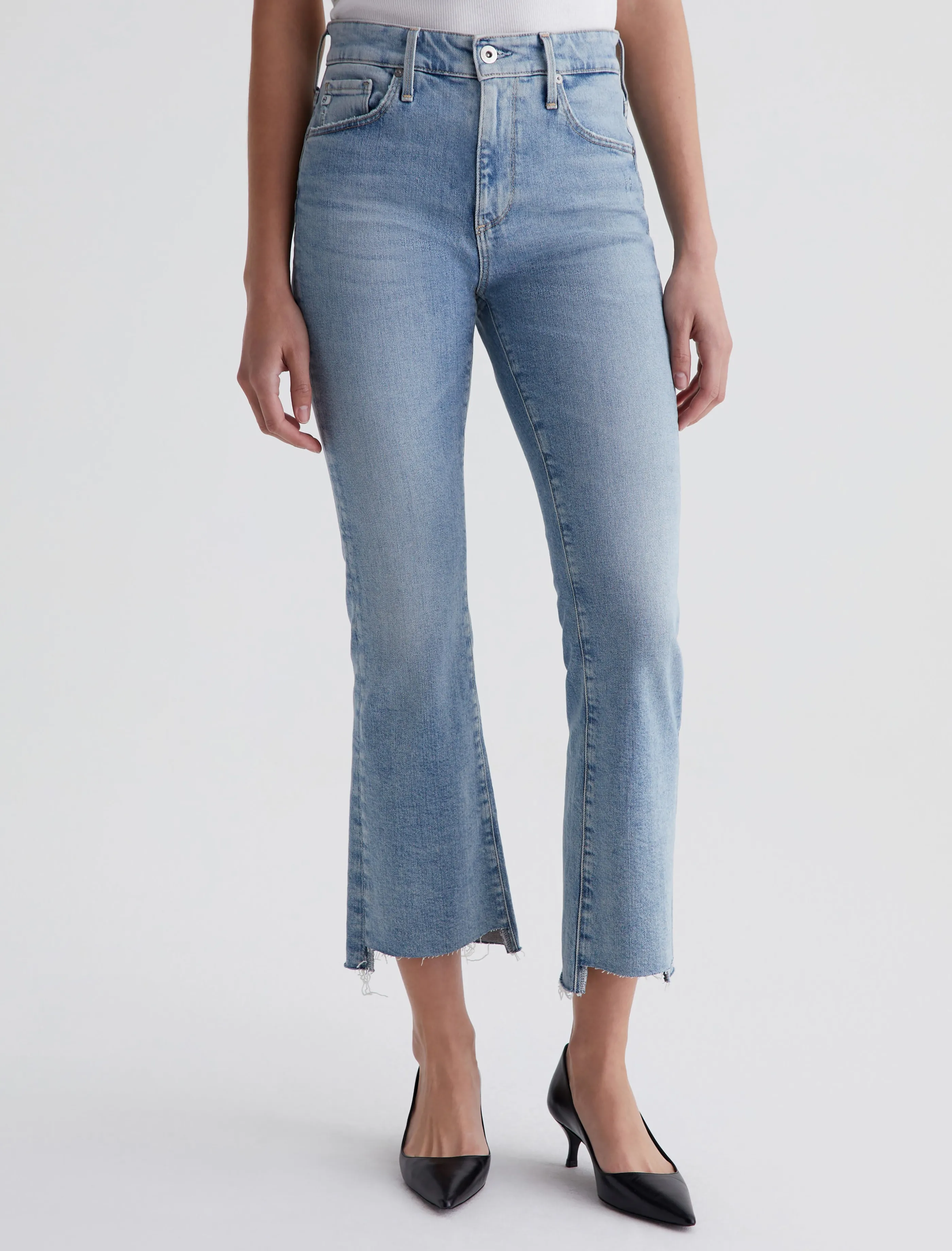 AG Jeans Farrah Boot Crop Eclipsed Cheap