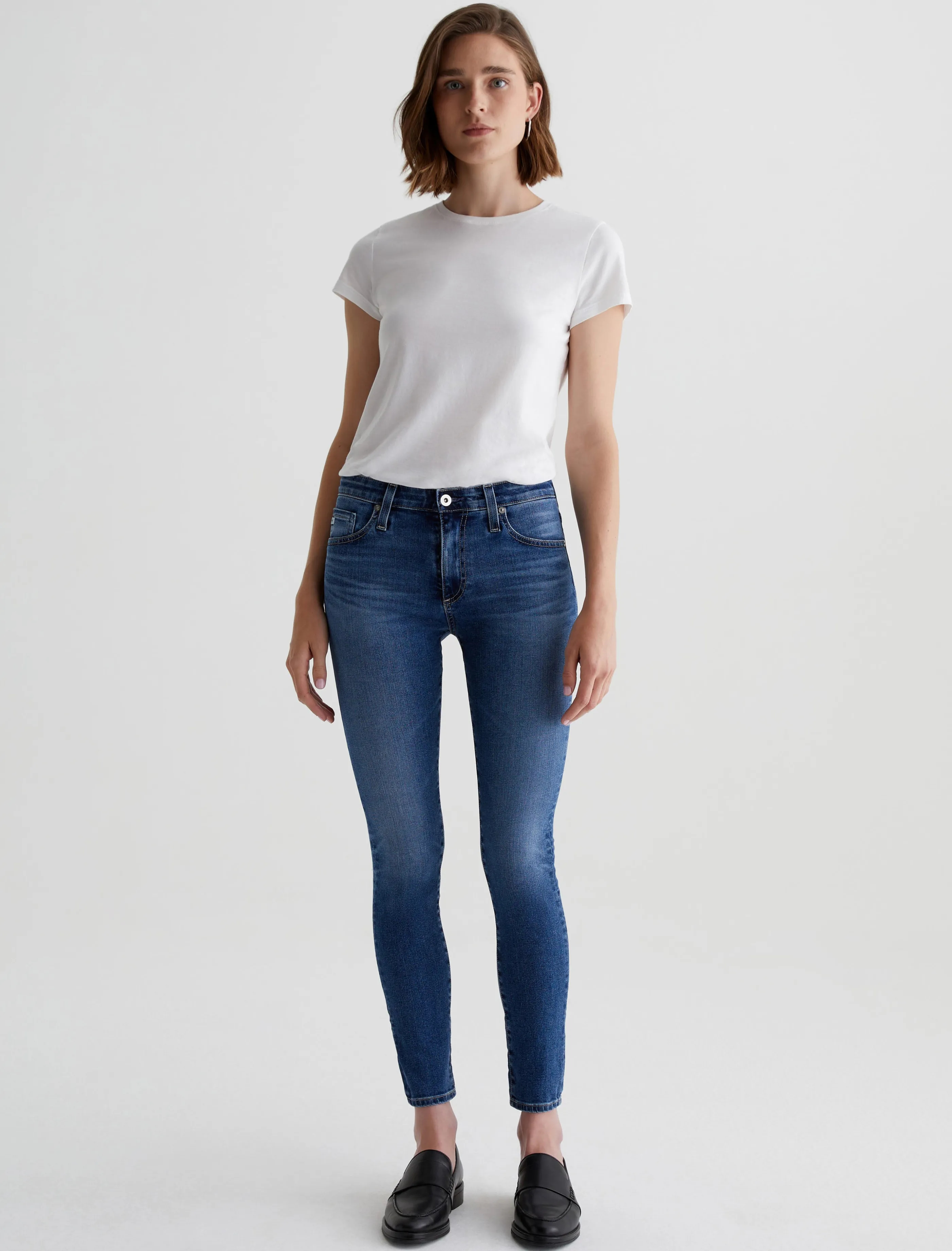 AG Jeans Farrah Skinny Ankle Lucerne Cheap