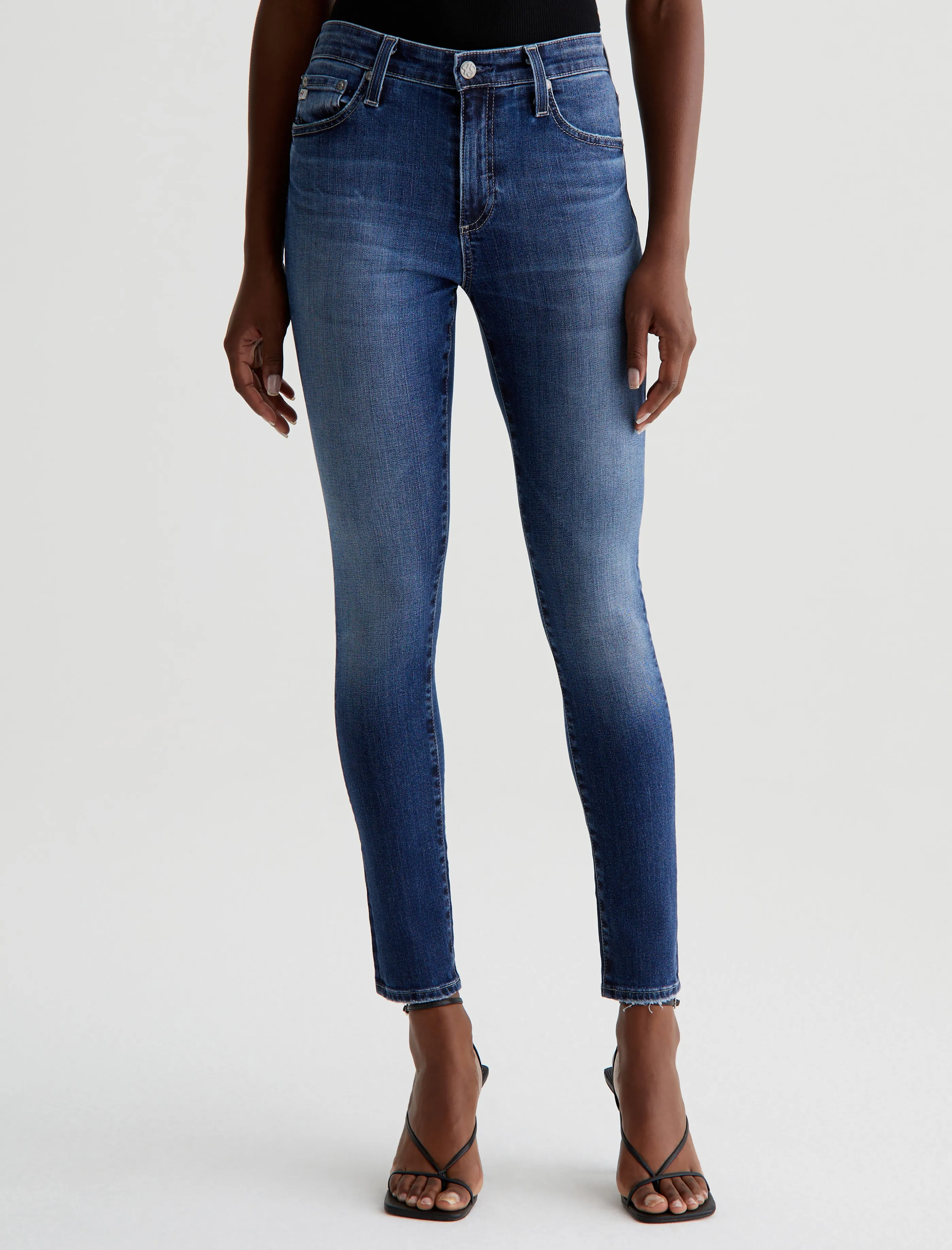 AG Jeans Farrah Skinny Ankle 11 Years Palos Verdes Outlet