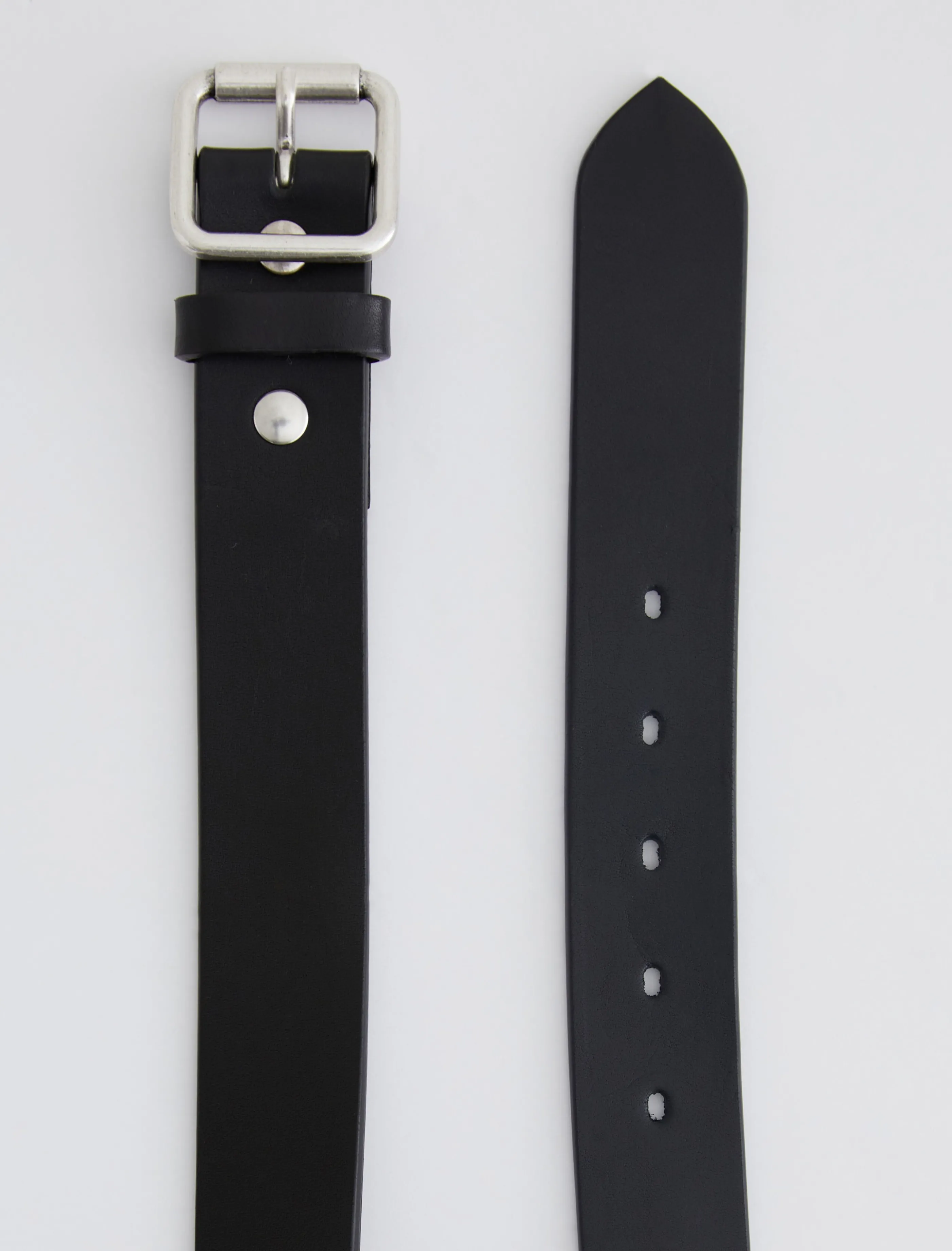 AG Jeans Florence Belt Black/Nickel Outlet