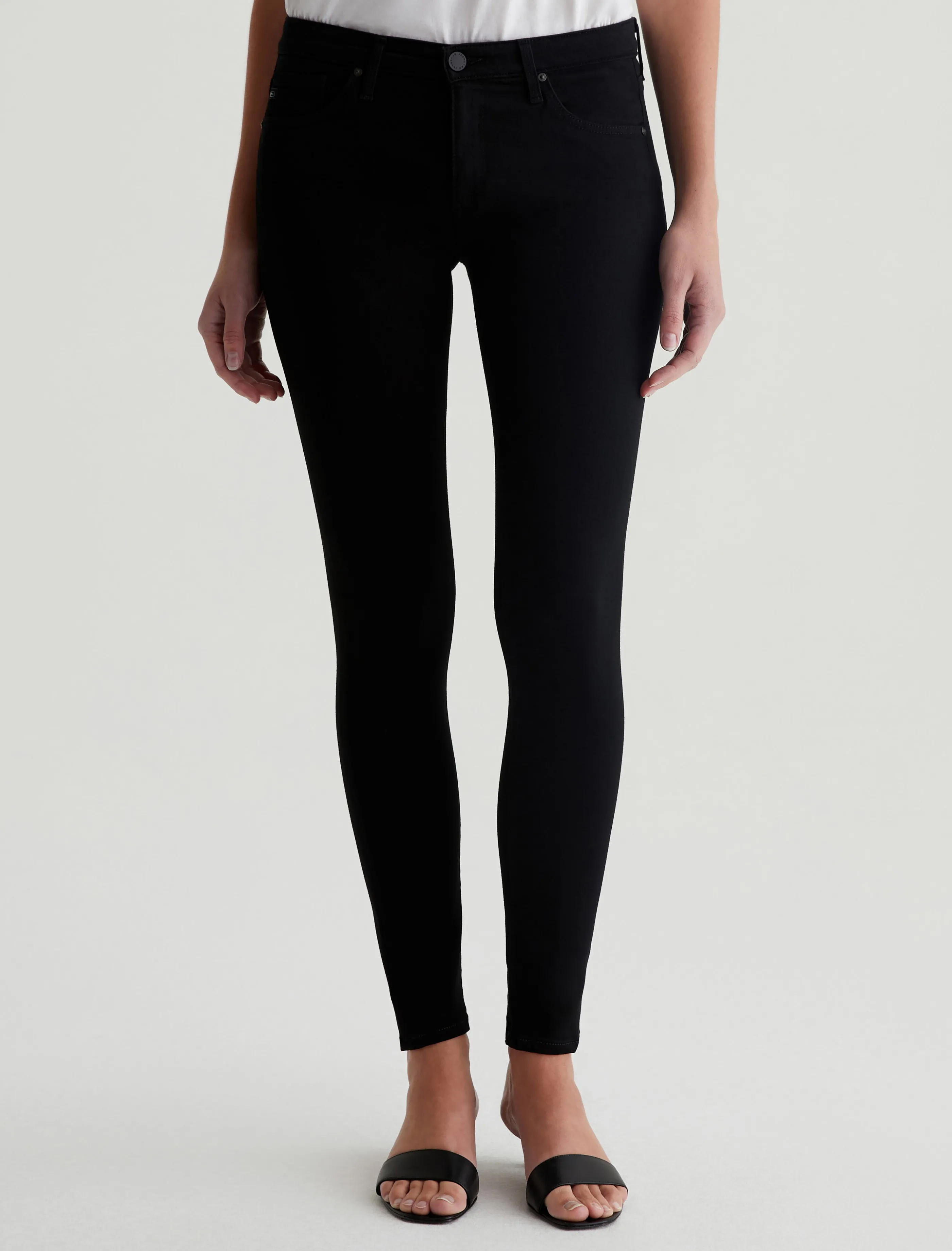 AG Jeans Legging Ankle Super Black Online