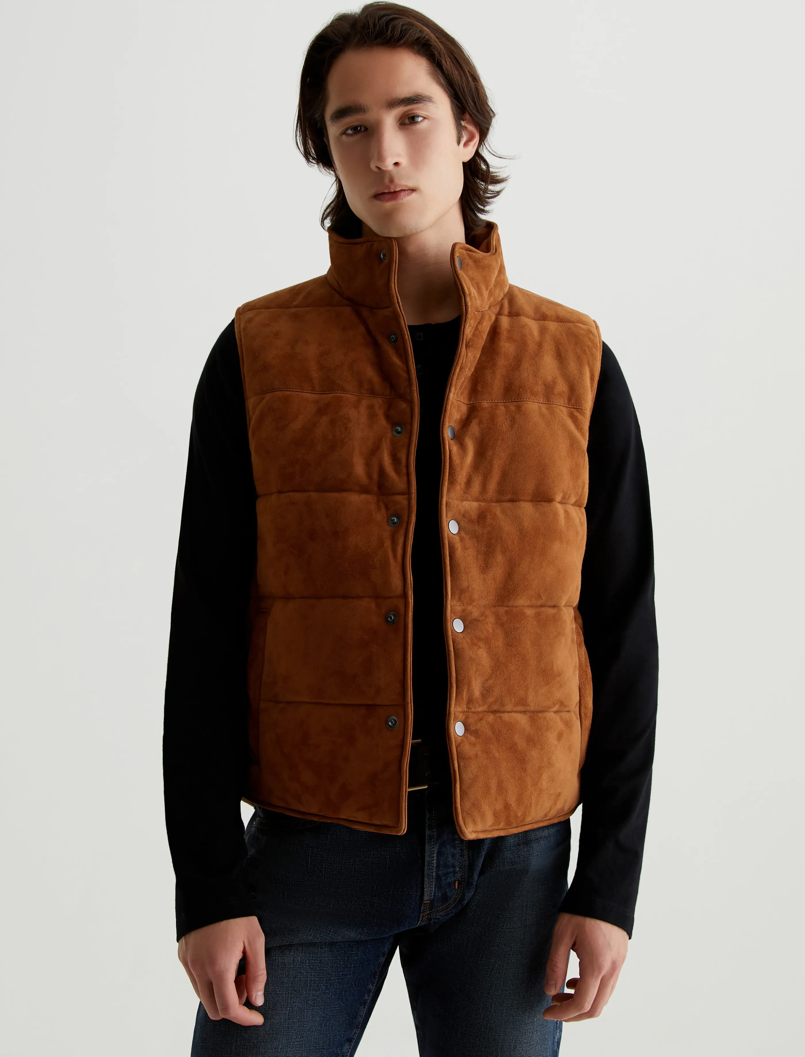 AG Jeans Neo Vest Lux Cognac Discount