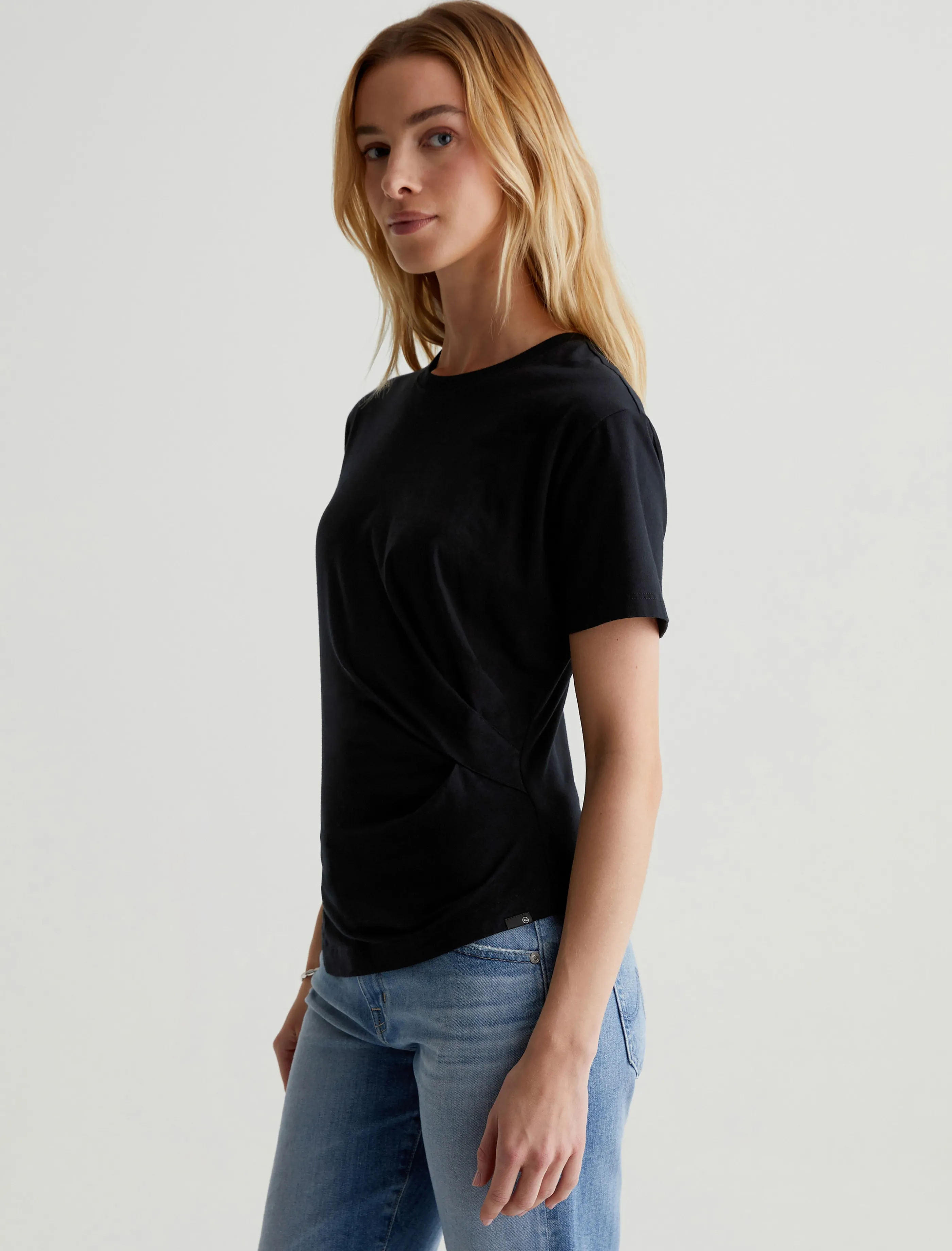 AG Jeans Rini Top True Black Discount