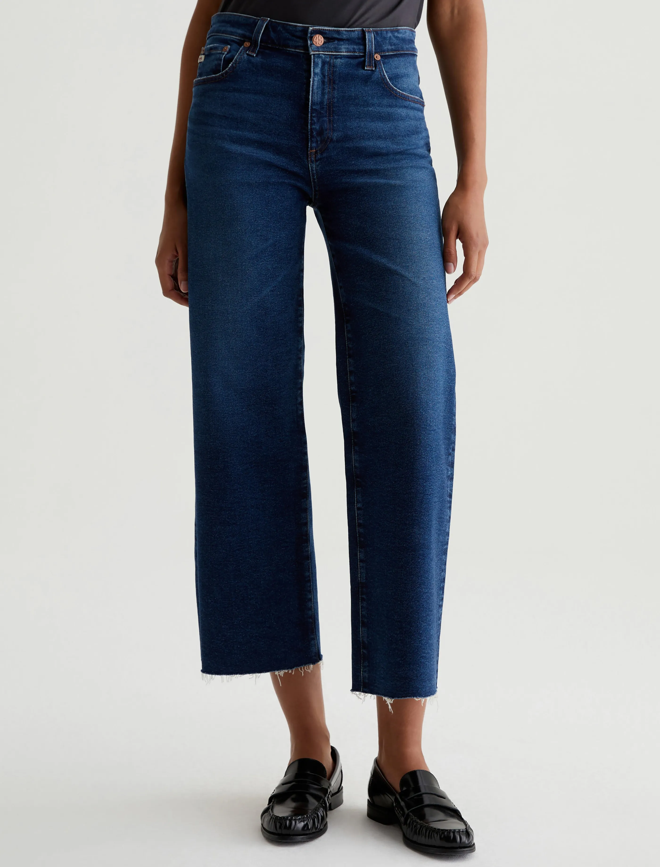 AG Jeans Saige Wide Leg Crop 7 Years Antwerp Discount