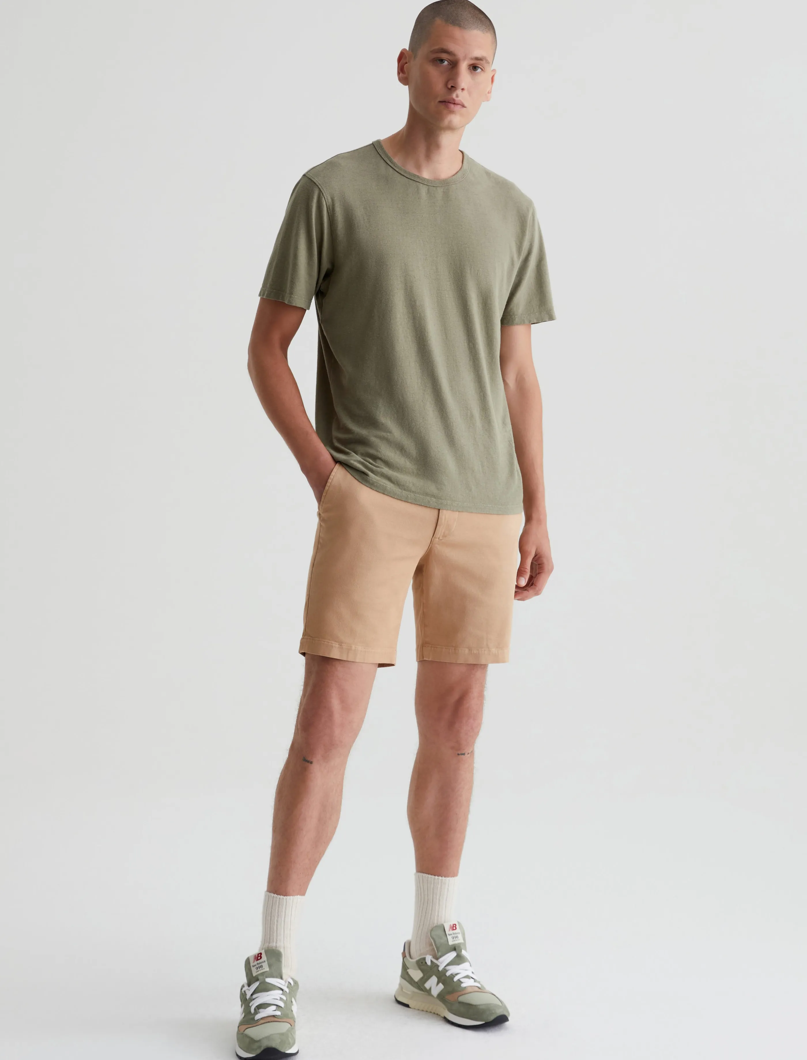 AG Jeans Wanderer Short Sulfur Sun Tan Best Sale