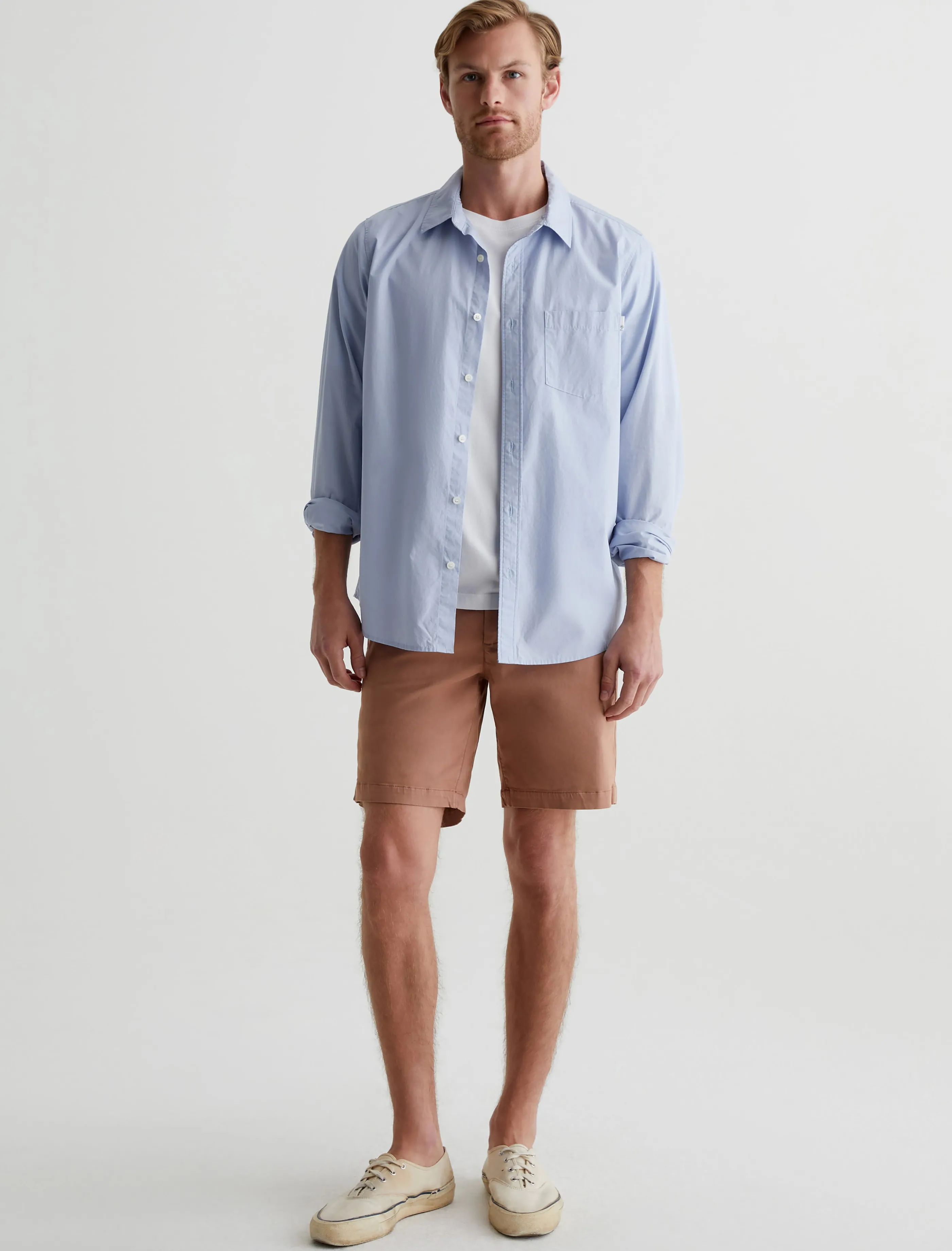 AG Jeans Wanderer Short Sepia Sky Flash Sale