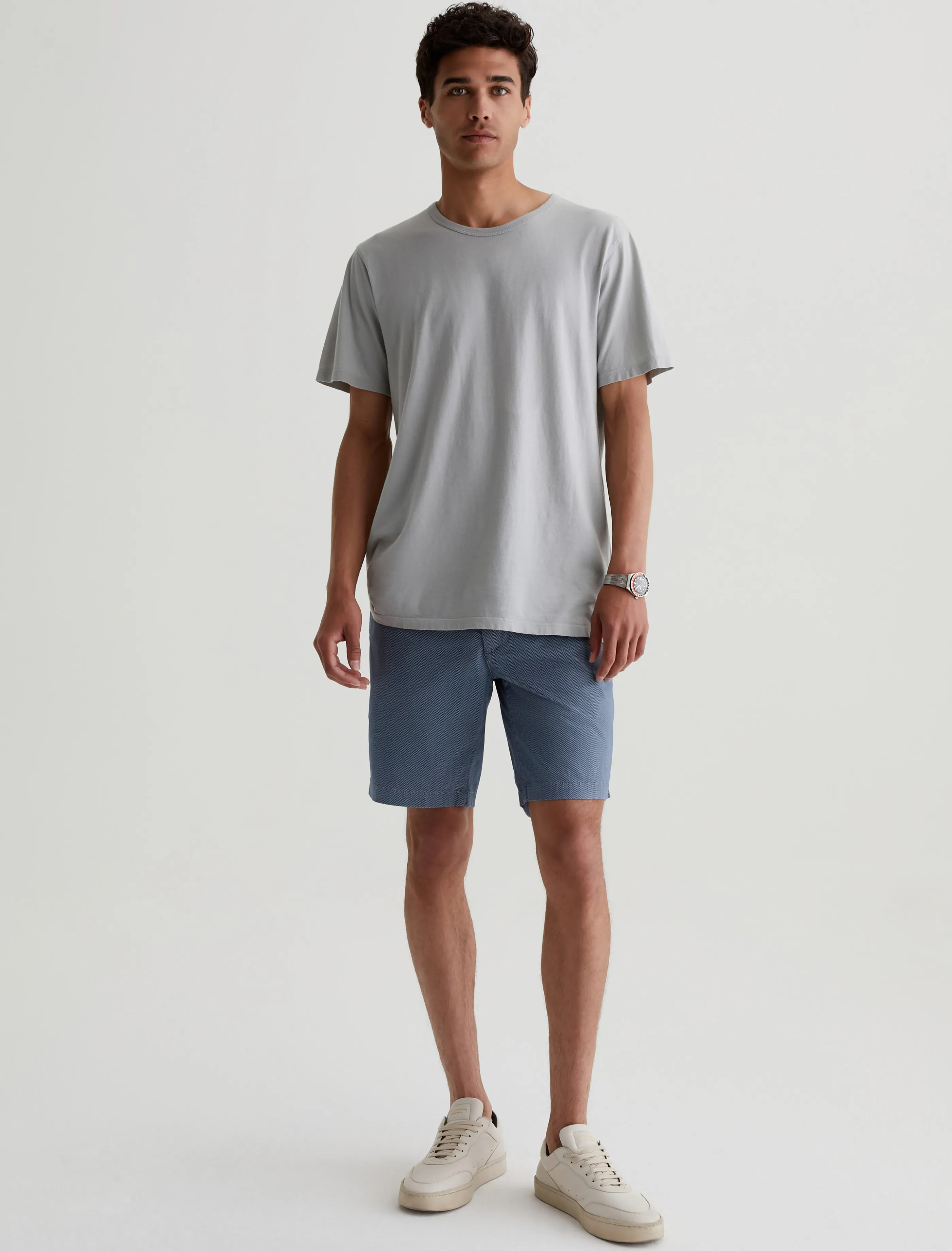 AG Jeans Wanderer Short Parquet Grey Multi Hot