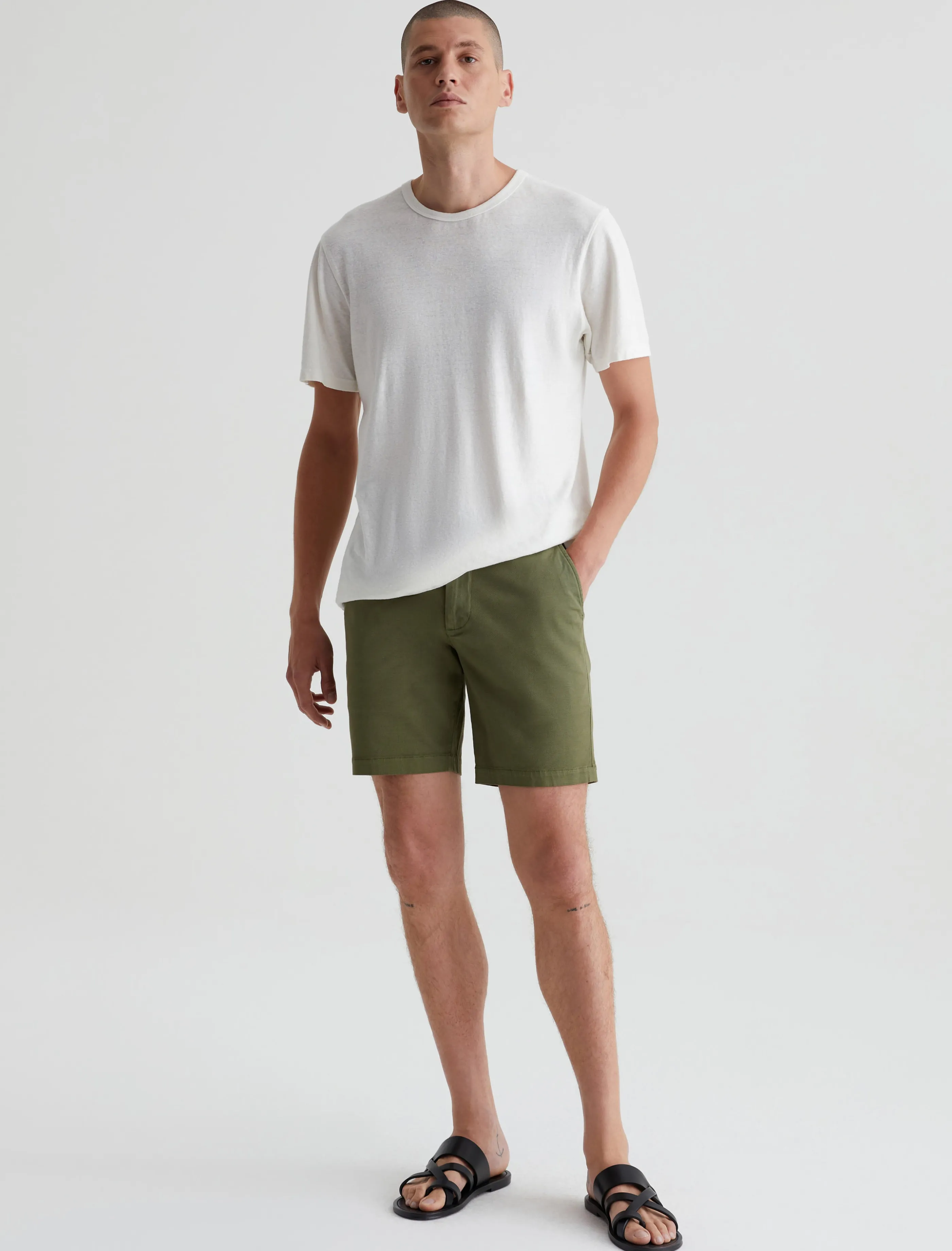 AG Jeans Wanderer Short Sulfur Serene Sage Store